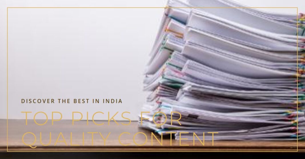 best content writing services in India