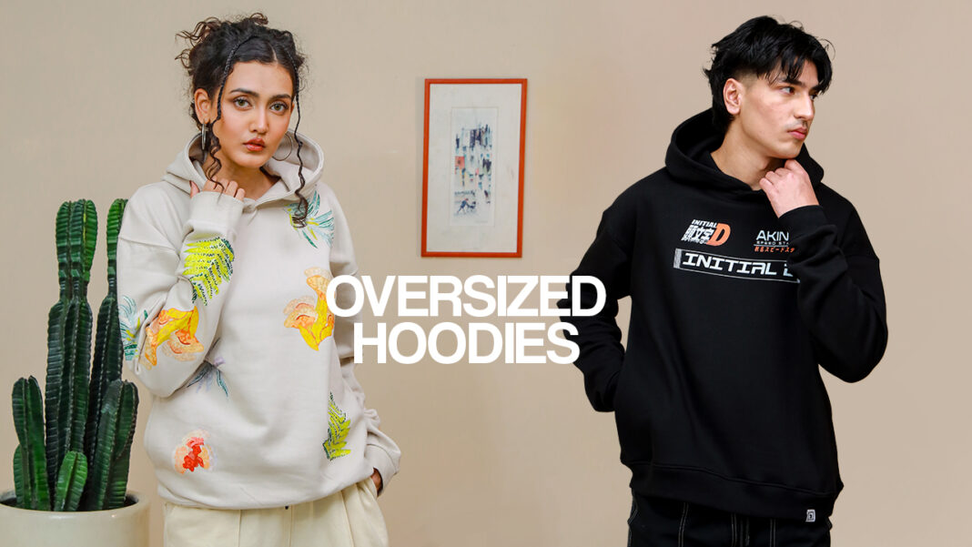 Oversized hoodies in Pakistan